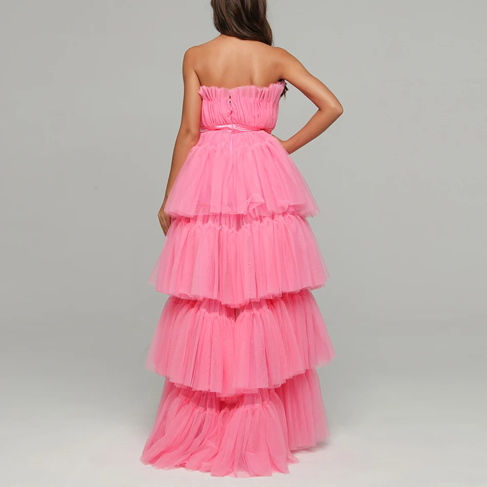 

Ailigou 2021 New Summer Ladies Dress Sleeveless Bow Dress Sexy Bodycon Elegant Club Celebrity Banquet Dangle Dress Vestidos