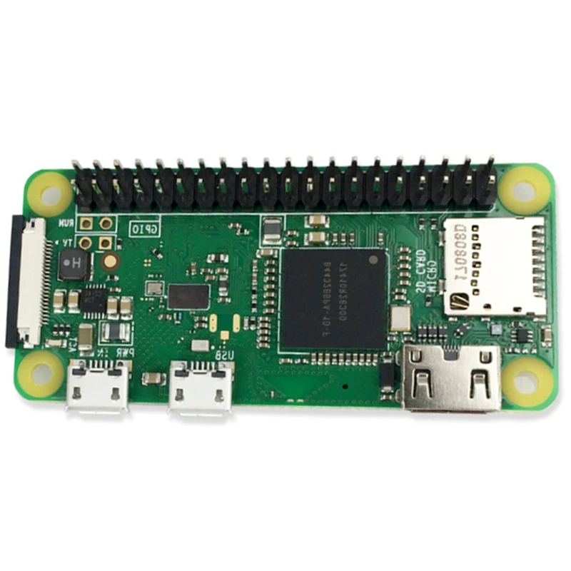 Для Raspberry Pi Zero WH с 40 контактный предплатные GPIO заголовки WI FI и Bluetooth в демо широкая 1