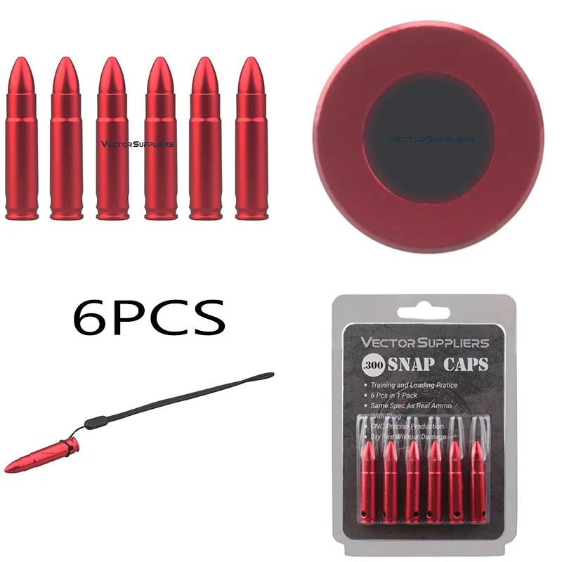 Tampas de Pressão Reutilizáveis do Metal do Sistema Ótico do Vetor para a Espingarda Treinamento da Pistola do Rifle Remington Calibre 9mm. 300 223 7.62x51mm 12 10 Acessórios para armas de caça