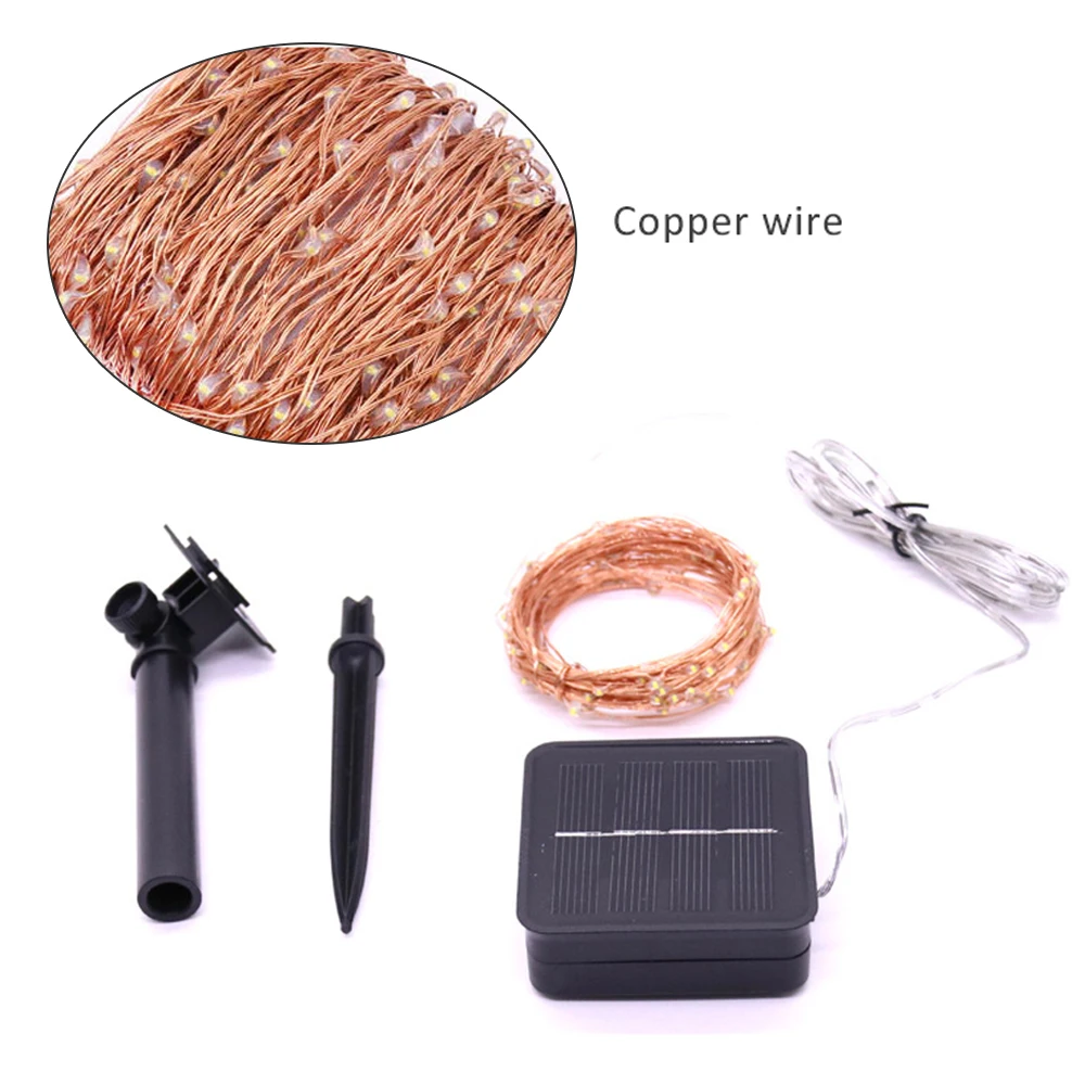 Уличная светодиодная гирлянда праздничная Новогодняя сказочная для