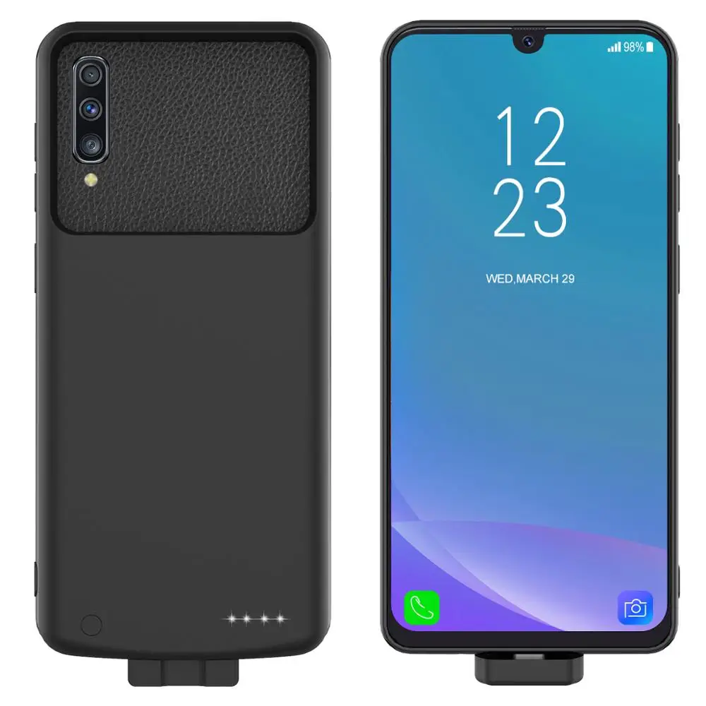 Чехол для Samsung Galaxy A30s A50s внешний защитный чехол портативного зарядного