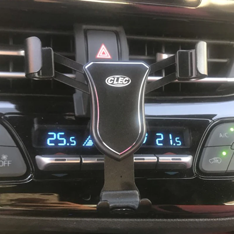 Держатель для телефона для Toyota C-HR, автомобильный держатель для мобильного телефона на вентиляционное отверстие, держатель для мобильного телефона, подставка, крепление для колыбели, зажим для CHR