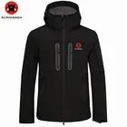 2021 Зимняя Мужская Уличная водонепроницаемая куртка Мягкая оболочка походный флисовый дождевик для активного отдыха альпинизма поддерживает теплая непродуваемая куртка