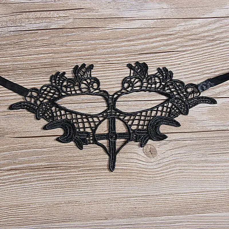 1PCS Black Women Sexy Lace Eye Mask Party Masks For Masquerade Halloween Venetian Costumes Carnival Anonymous Mardi | Дом и сад