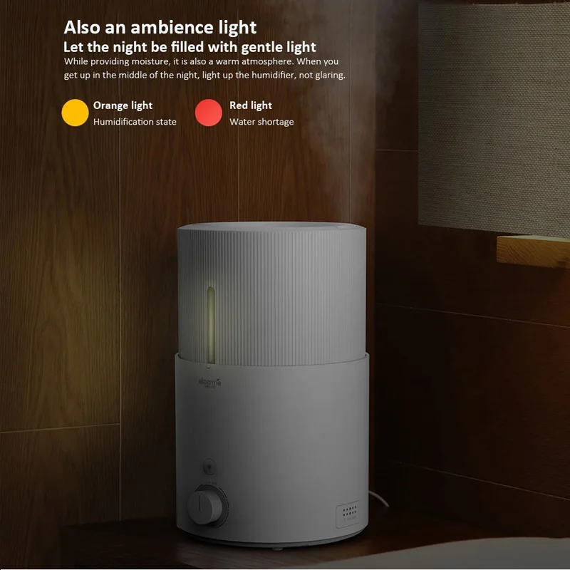 

Deerma DEM-SJS600 Ultrasonic Air Humidifier 5L Air Purifying Home Aromatherapy Essential Oil Diffuser Humidifier Mister Maker