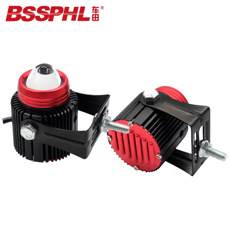 

BSSPHL автостайлинг модифицисветильник свет HD светодиодный маленькая противотуманная фара линза прожекторная линза Hi/Lo универсальная против...