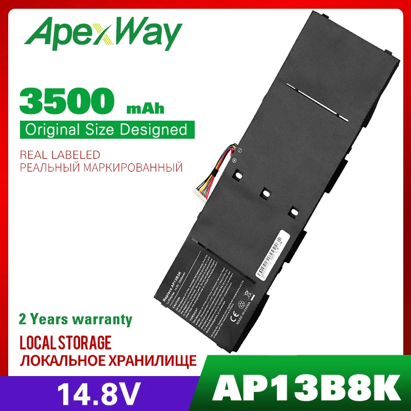 Аккумулятор для ноутбука 14 8 в Acer AP13B3K AP13B8K|Аккумуляторы ноутбуков| |