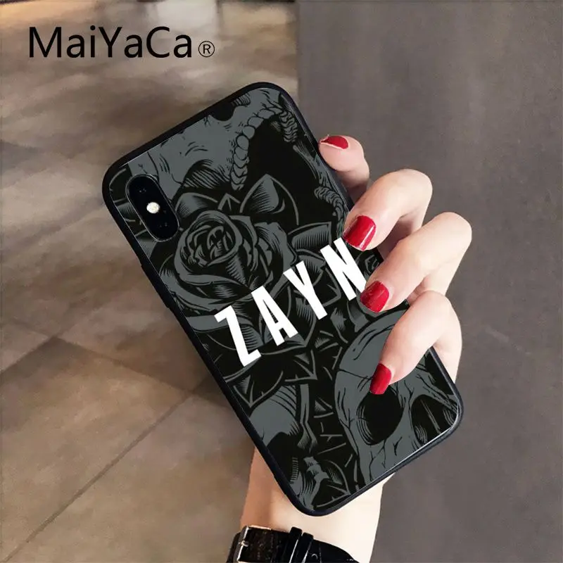 4 MaiYaCa для iphone 7 XSMAX чехол Zayn malik роскошный высококачественный чехол для телефона iphone 7X6 6S 8 Plus X 5 5S SE XR XS XSMAX - Цвет: 4
