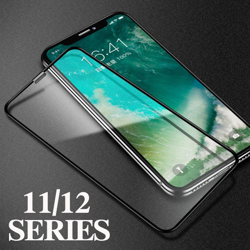 

Закаленное стекло 9H с полным покрытием для apple iphone 12 Pro Max 12Pro 12Max SE 2020, стекло для iphone 11 pro max 11pro, защита экрана