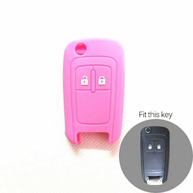 Силиконовый для ключа автомобиля протектор крышки брелок ключей Chevrolet Orlando Cruze TRAX