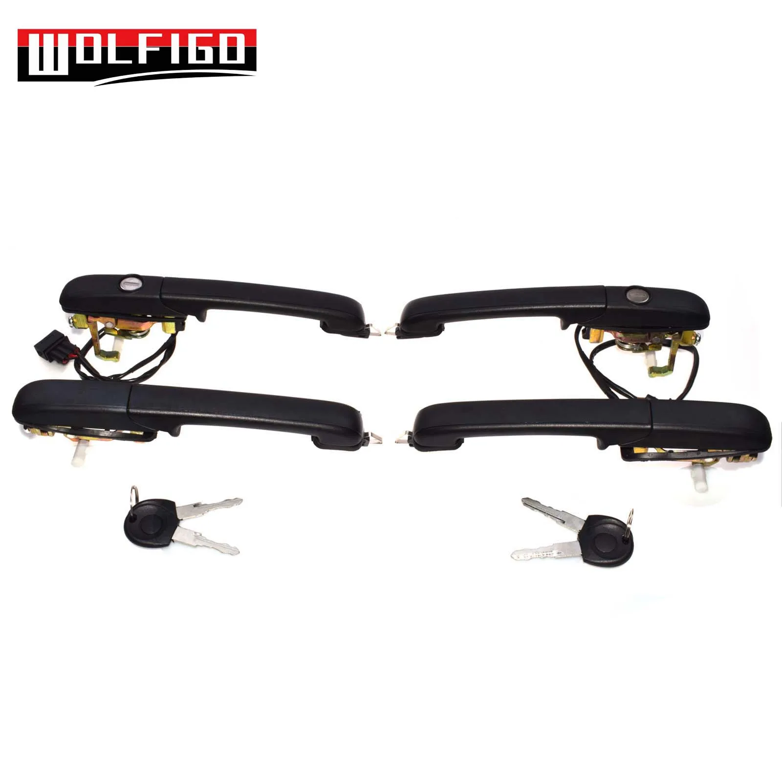 Ручка WOLFIGO для наружной двери автомобиля 2 шт./4 шт. передняя задняя левая правая