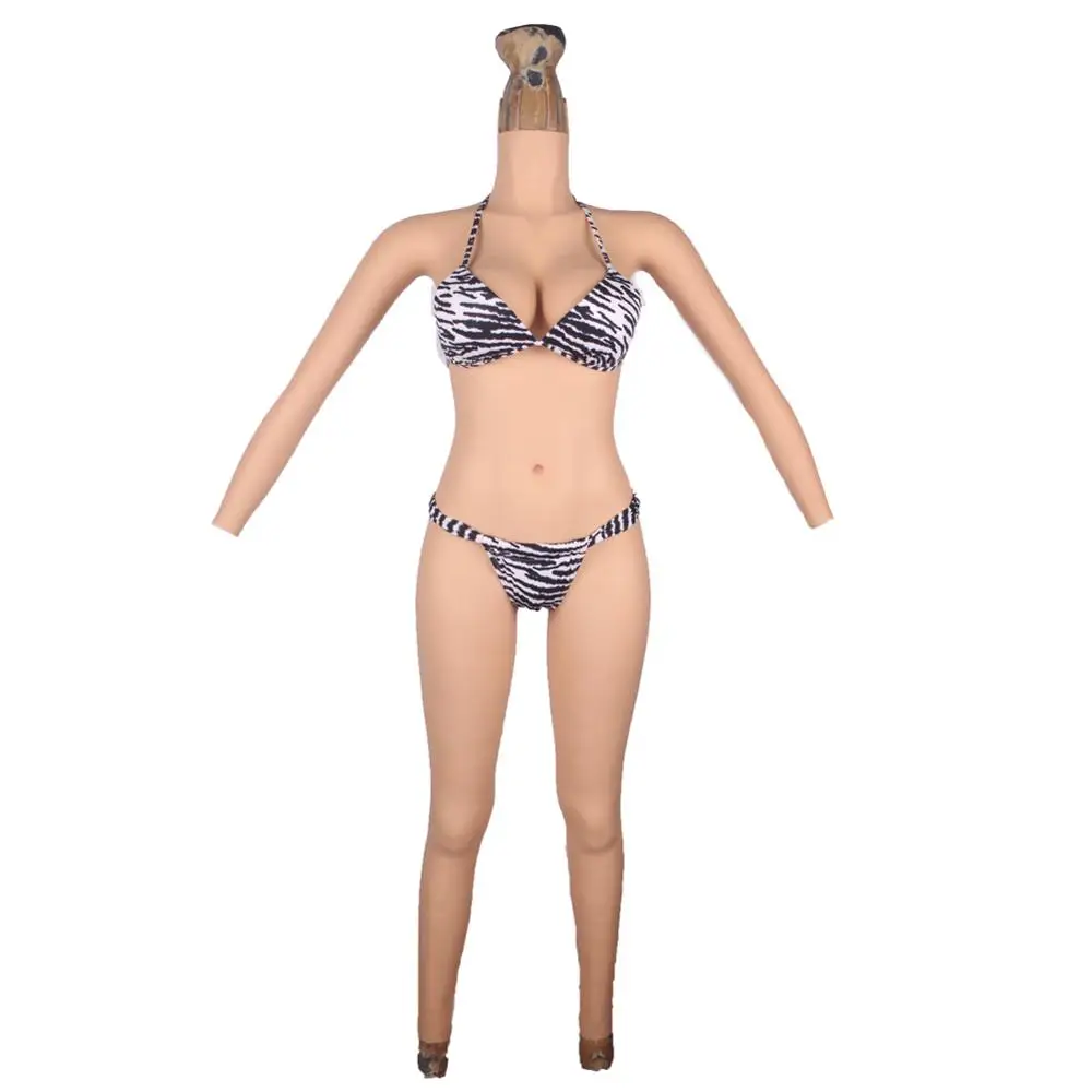 Силиконовые формы груди сексуальный полный боди с рукавом усилитель влагалища