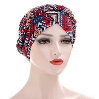 helisopus cotton print muslim turban hijab for women bohemia cap arab wrap head scarves islamic inner headscarf bonnet mujer