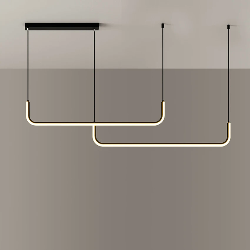 Скандинавская светодиодная Подвесная лампа современный простой светильник