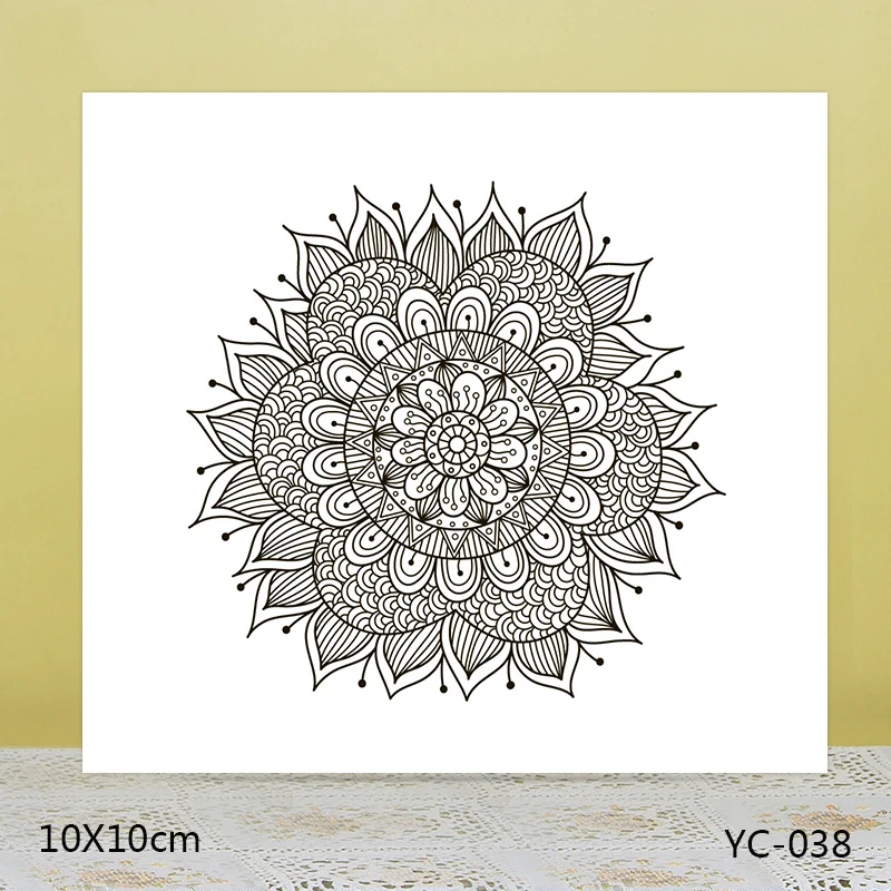

ZhuoAng Inflorescence Clear Stamps For DIY Scrapbooking/Card Making Decorative Silicon Stamp Crafts