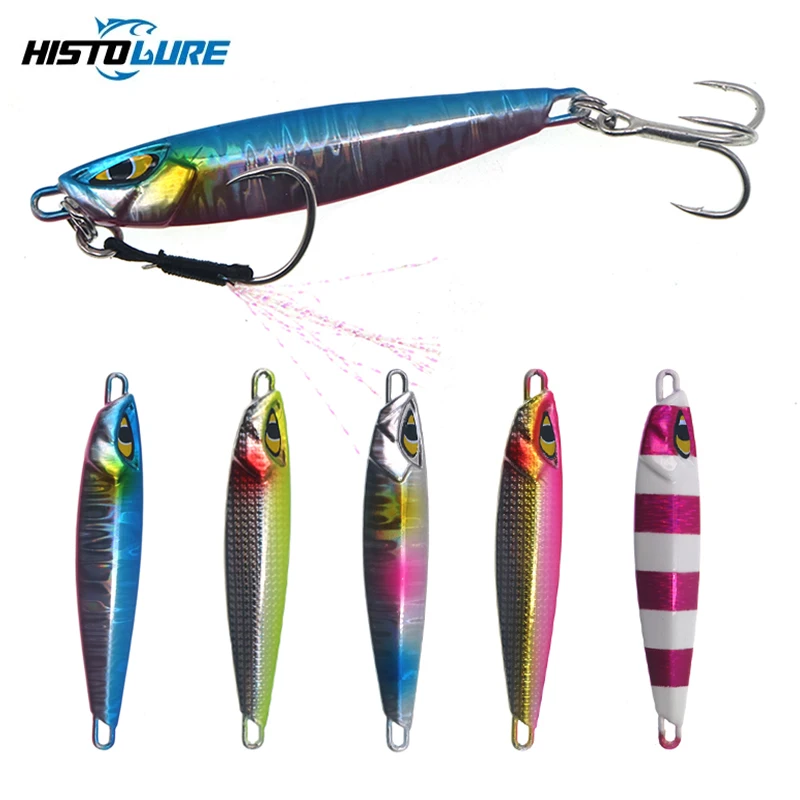 Металлический джиг приманка для морской рыбалки 20 г 30 г|Наживки рыбной ловли| |