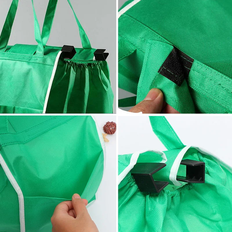 Сумка для покупок Litthing Большая складная сумка тележка супермаркета большая