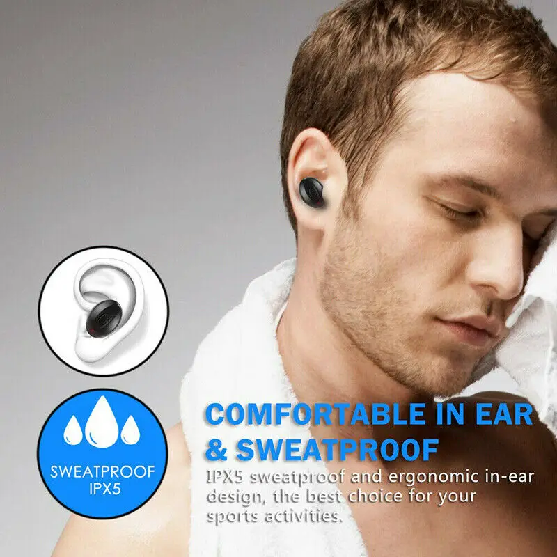MFRT Мини Bluetooth 5 0 наушники Близнецы Беспроводная гарнитура спортивные стерео