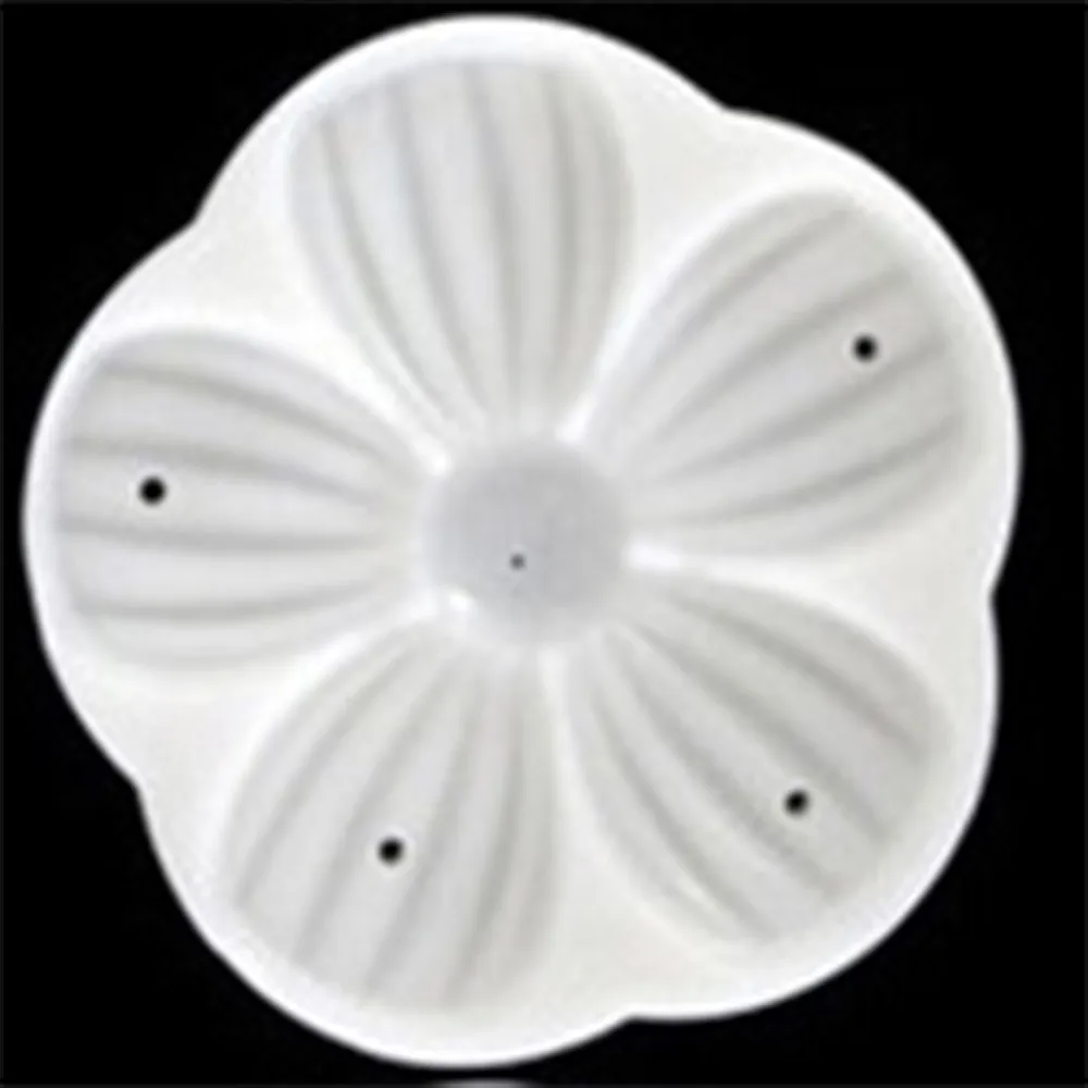 

Baking mold, Chinese specialty products,5 Petals Round Flower Moon Cake Mold Mould White Set Mooncake Decor
