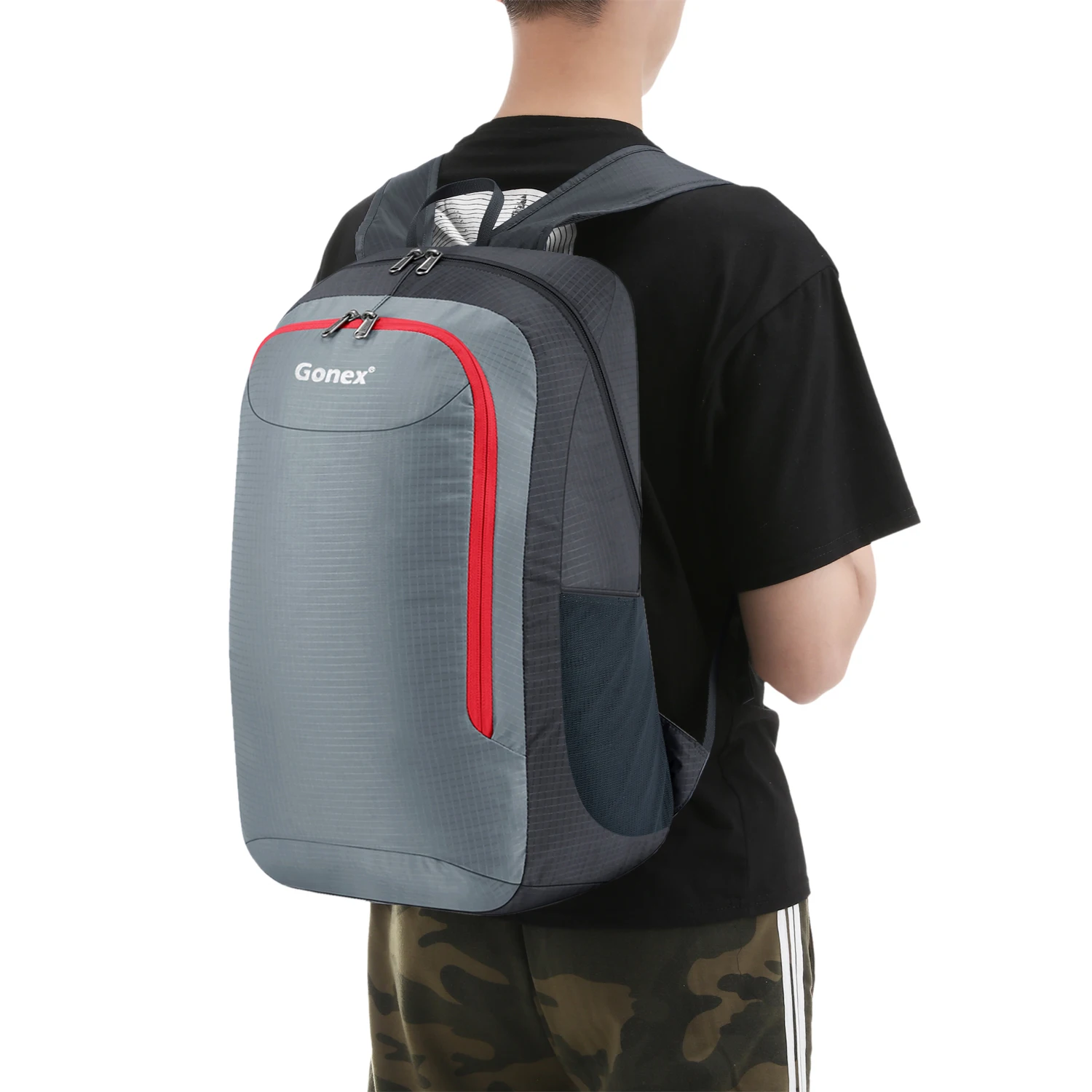 Ультралегкий рюкзак Gonex 28L удобная водонепроницаемая сумка большой емкости для