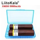 Умное устройство для зарядки никель-металлогидридных аккумуляторов от компании Liitokala: 100% новый HG2 18650 3000 мАч, Перезаряжаемые батарея 18650HG2 3,6 В разряда 20A Max 35A Мощность батареи