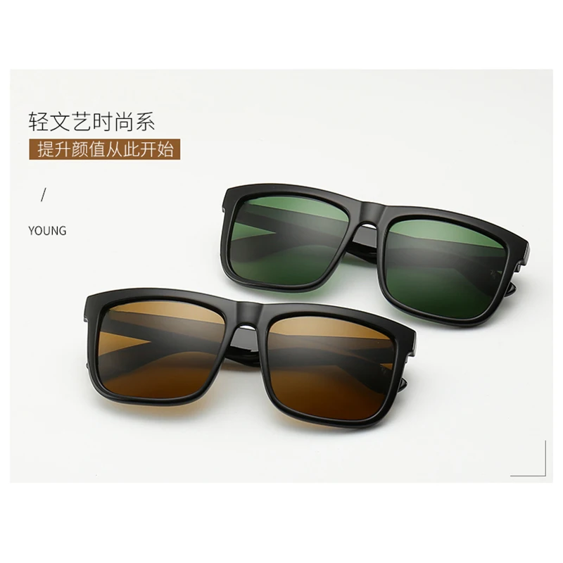 

2022 Pilot Sunglasses Men Women 58mm and 62mm Crystal Glass Mirror Lens Brown Gradient Sunglass UV400 Protection