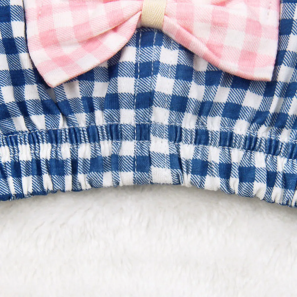 Трусики для новорожденных девочек шорты в горошек с бантом детей среднего