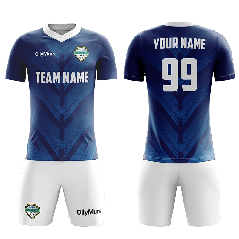 OllyMurs OEM Soccer Wear Uniform Fully Customized Design Football Jersey Sublimation Quick Fit | Спорт и развлечения