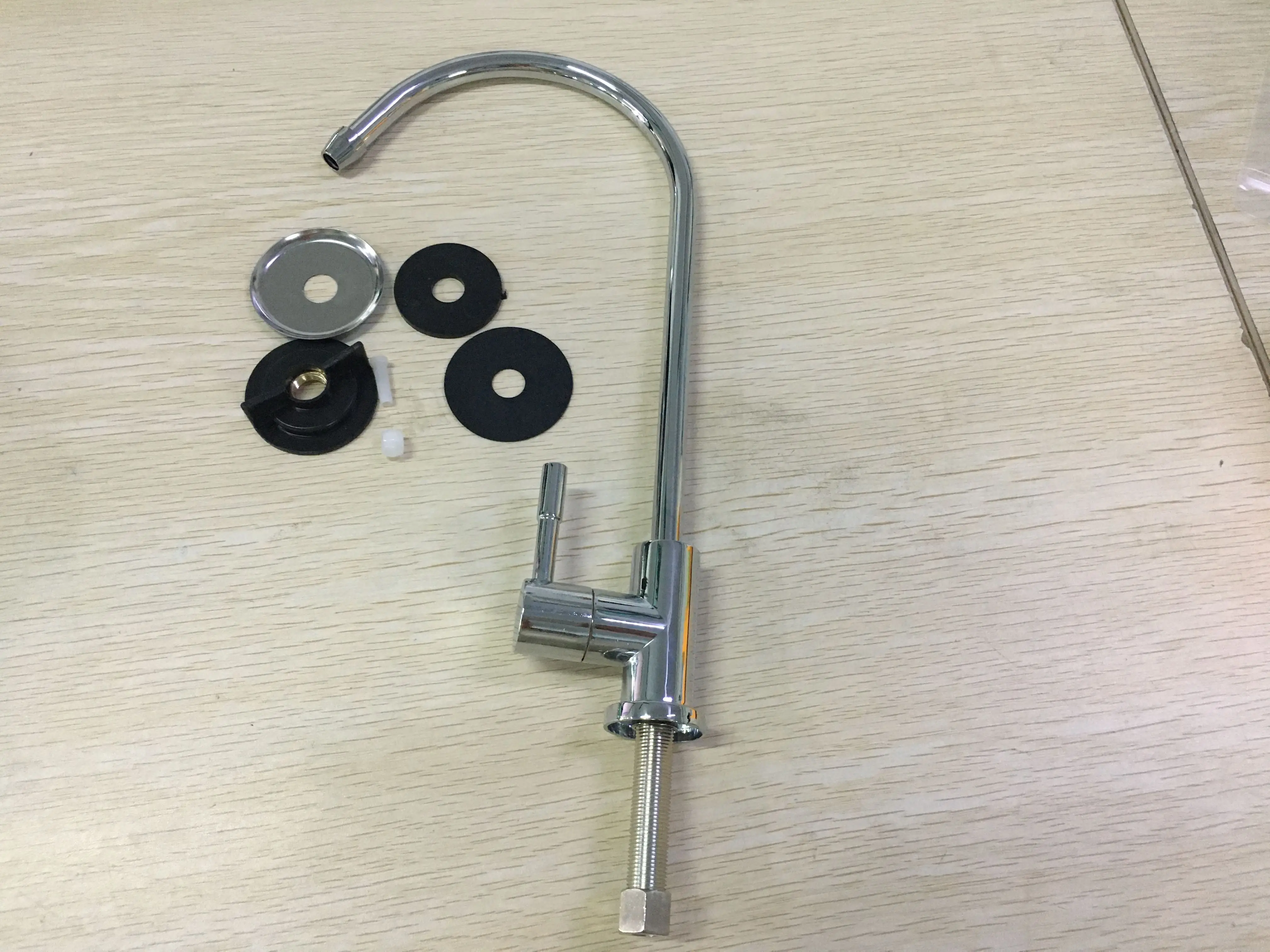 

1/4'' Stainless Steel Kitchen Sink Faucet Taps Reverses Osmosis Drinking Water Filter Fit All Under Counter Water Filter Systems