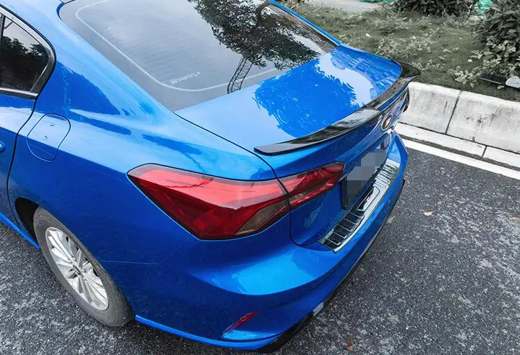 Спойлер для Focus 2019-2020 Ford ABS Материал заднее крыло автомобиля праймер цвет задний