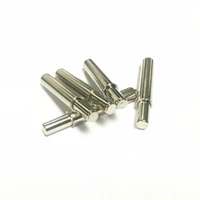 hot selling gp 2g nickel plated flat head positioning pin spring elasticity test probe 50pcs probe flat column spring pin