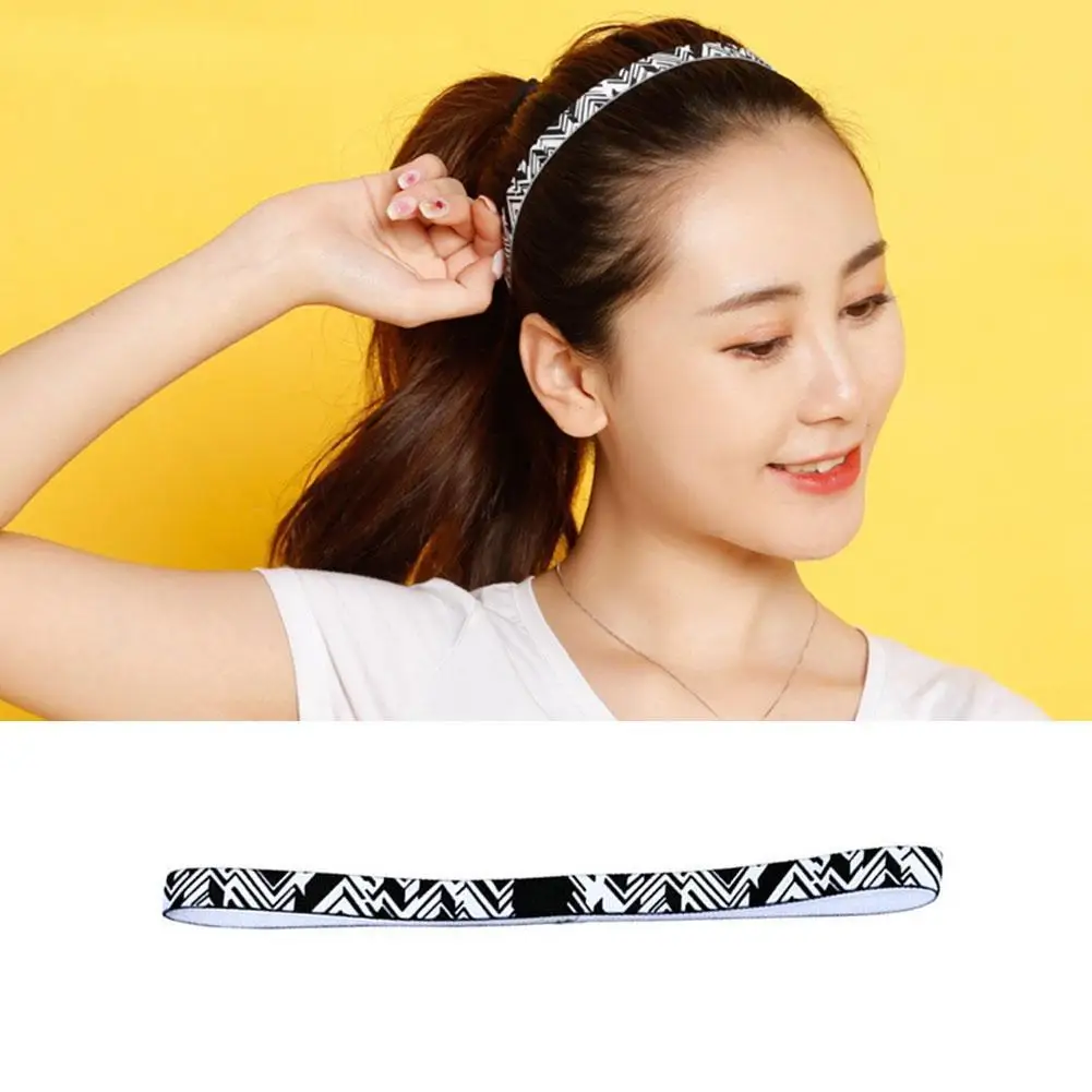 

1 Pcs New Summer Sports Headband Fitness Yoga Hair Band Female Sweat Anti-slip Tide Running Antiperspirant Guide Sweat Band