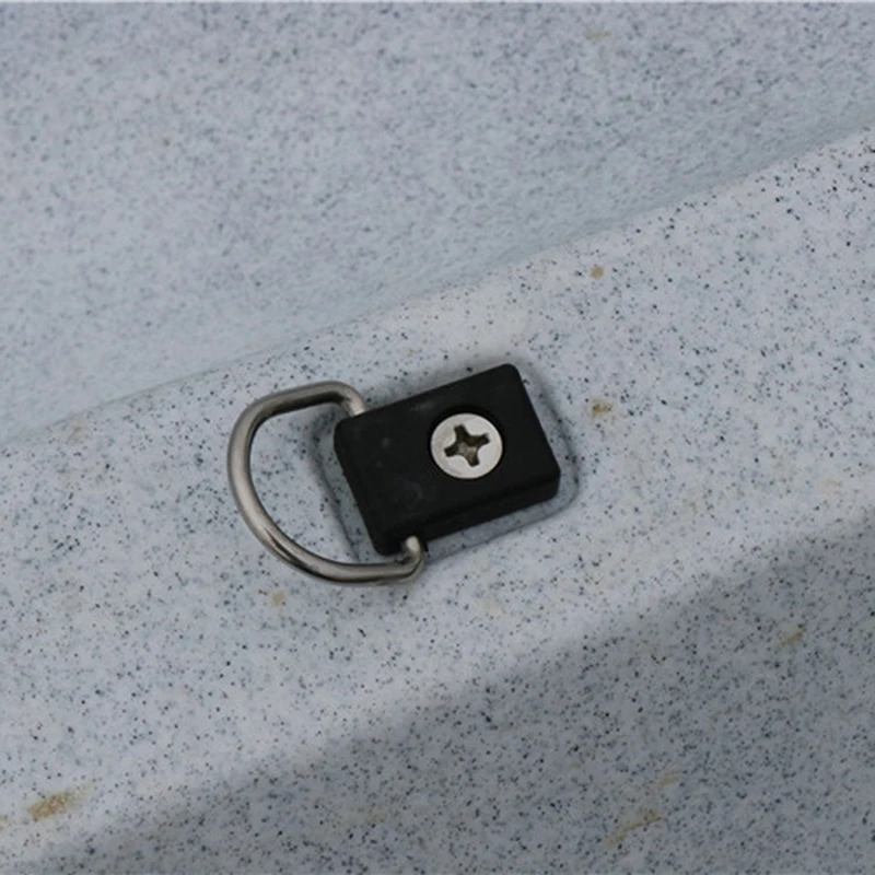 5 шт. Каякинг Специальный D кольцо Кнопка спинки Пряжка одно отверстие галстук