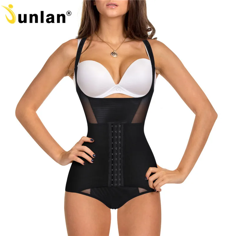

Junlan Slimming Bodysuit for Women Hooks Modeling Strap Waist Trainer Body Control Shapewear Reducing Shapers Underwear Lingerie