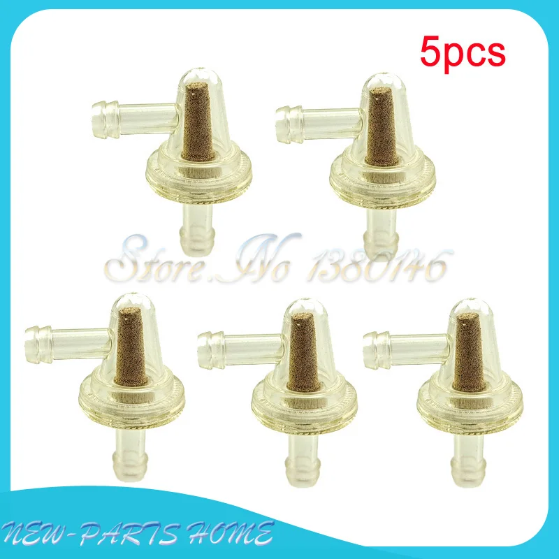 Топливный фильтр 1/4 дюйма 90 градусов для небольших снегоходов мотоциклов