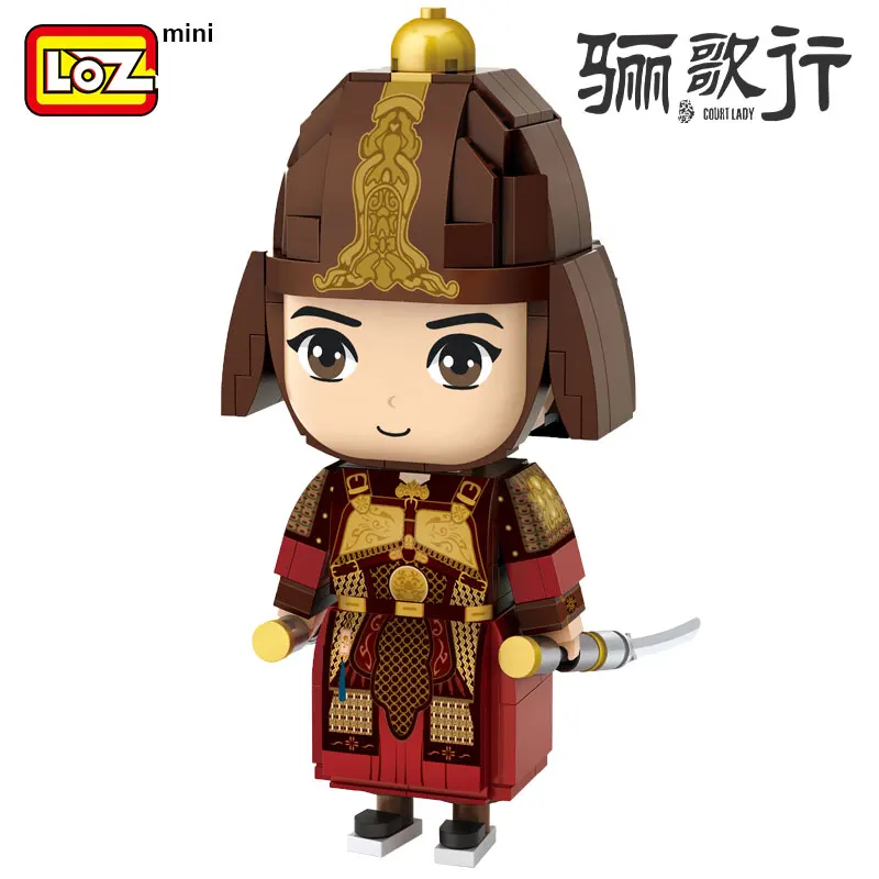 Loz мини-конструктор из мелких частиц игрушка для сборки головоломка Guochao
