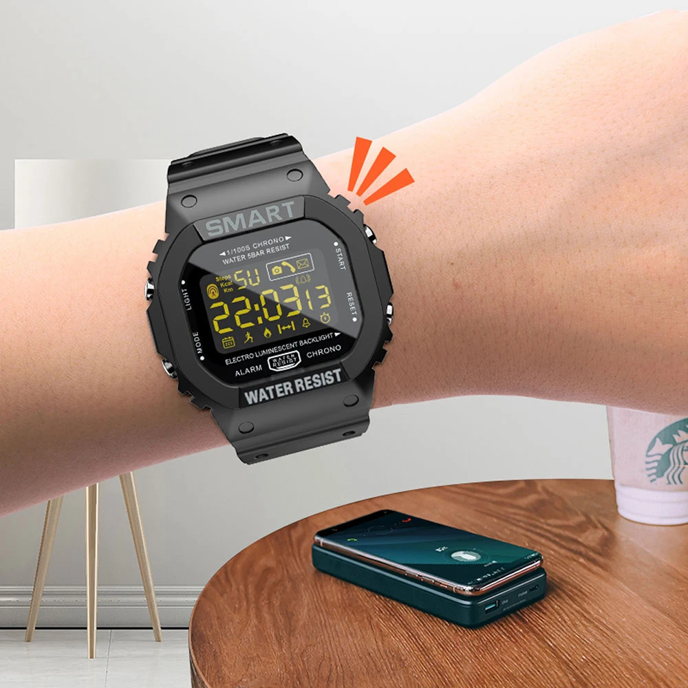 Смарт-часы мужские с шагомером водонепроницаемые |