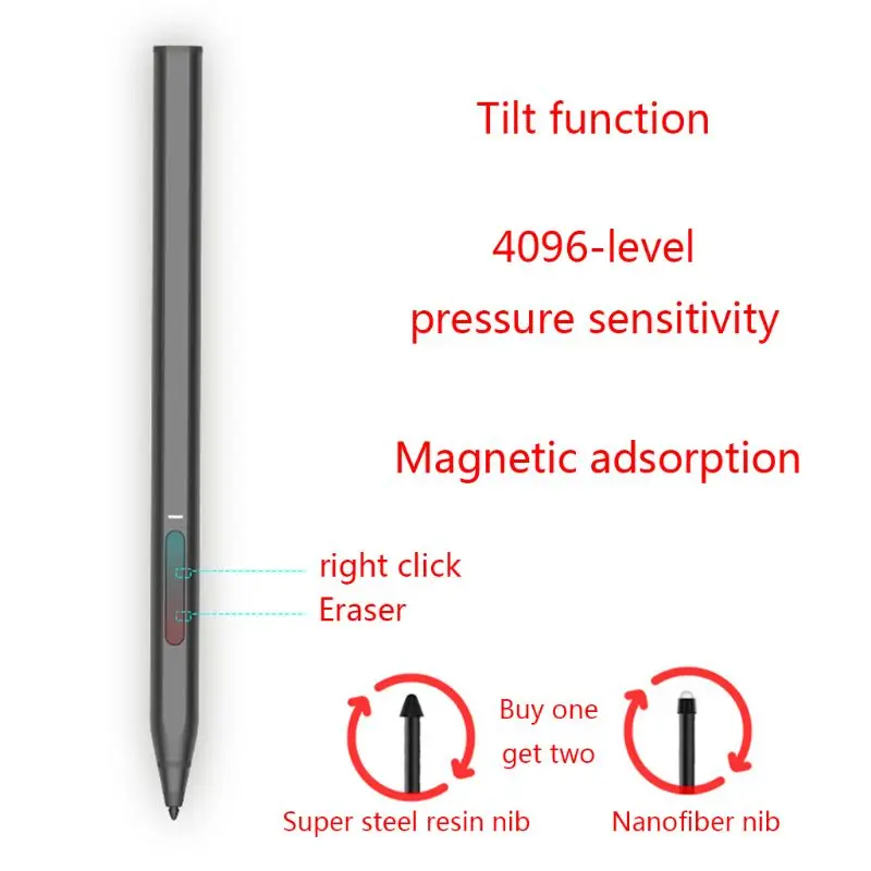 4096 стилус для Surface Pro 3 4 5 6 7 GO Book Laptop For Series|Стилусы планшетов| |