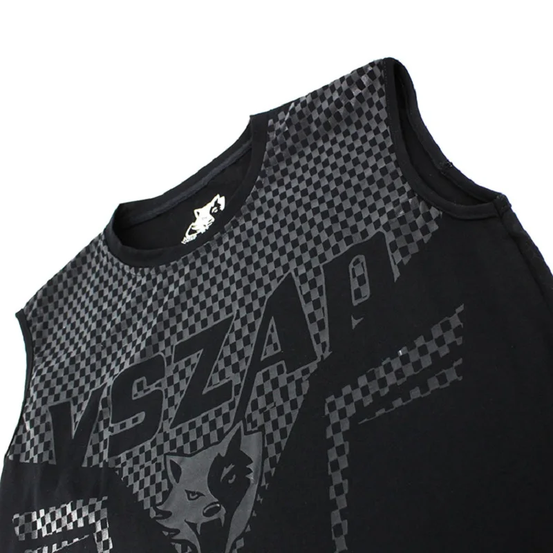 VSZAP острый жилет без рукавов Футболка для MMA боевой муай тай бокса фитнеса боевых