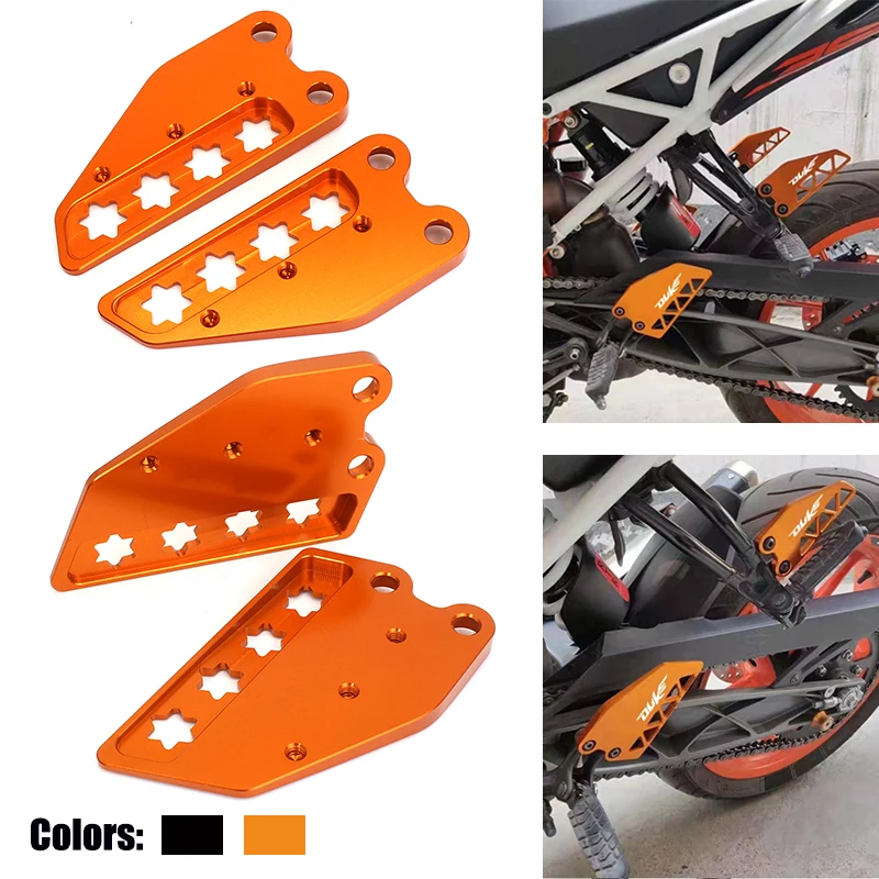 Передняя и задняя защита для мотоцикла KTM DUKE 125 250 390 боковая крыльев Duke250 Duke390 2017 2018
