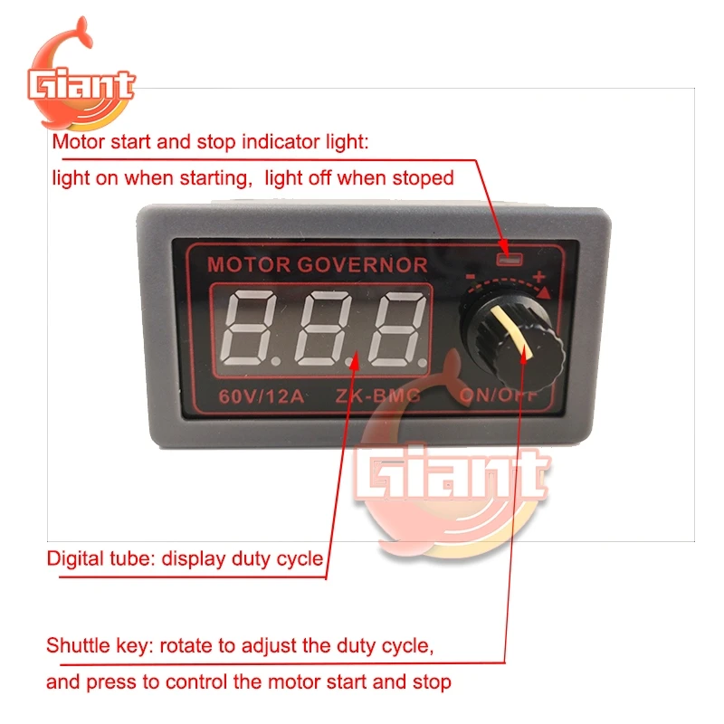 Устройство управления скоростью 12 В 24 36 500 Вт А