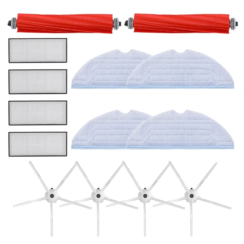 

Сменный аксессуар, основная щетка, сменный HEPA фильтр, боковые щетки, совместимы с Роботизированными пылесосами Roborock T7S PLUS