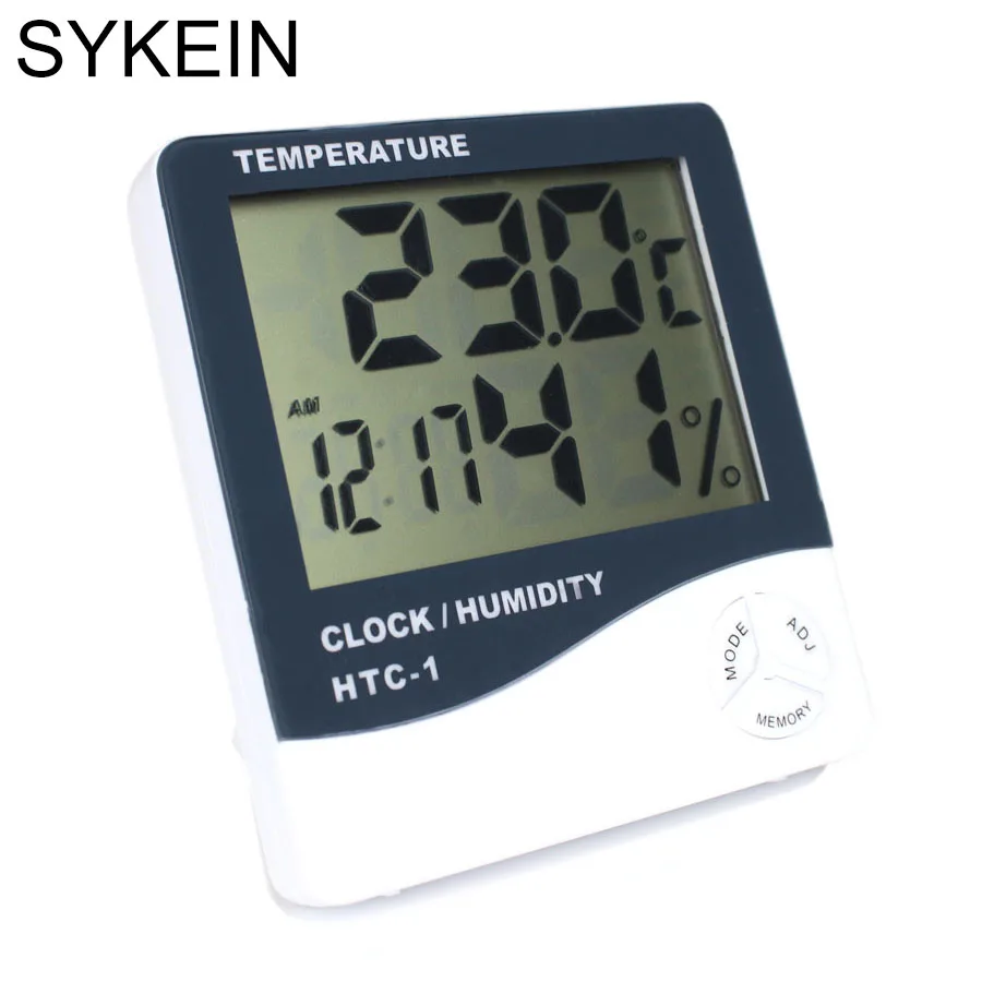 Цифровой термометр комнатный гигрометр измеритель влажности и температуры с