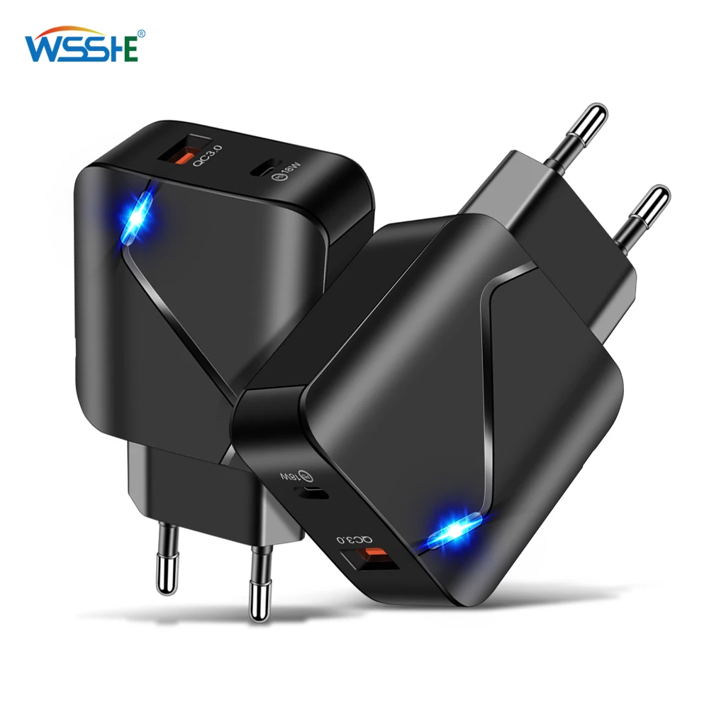 

18W Quick Charge 3.0 USB Charger Universal 5V 3A Fast Charging Adapter For Samsung S10 Xiaomi Huawei Tablet Mobile Phone Charger