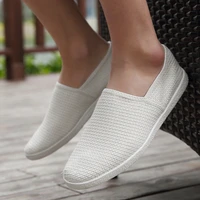 spring espadrilles men casual shoes breathable canvas shoes male fashon trend driving shoes men slip on loafers summer