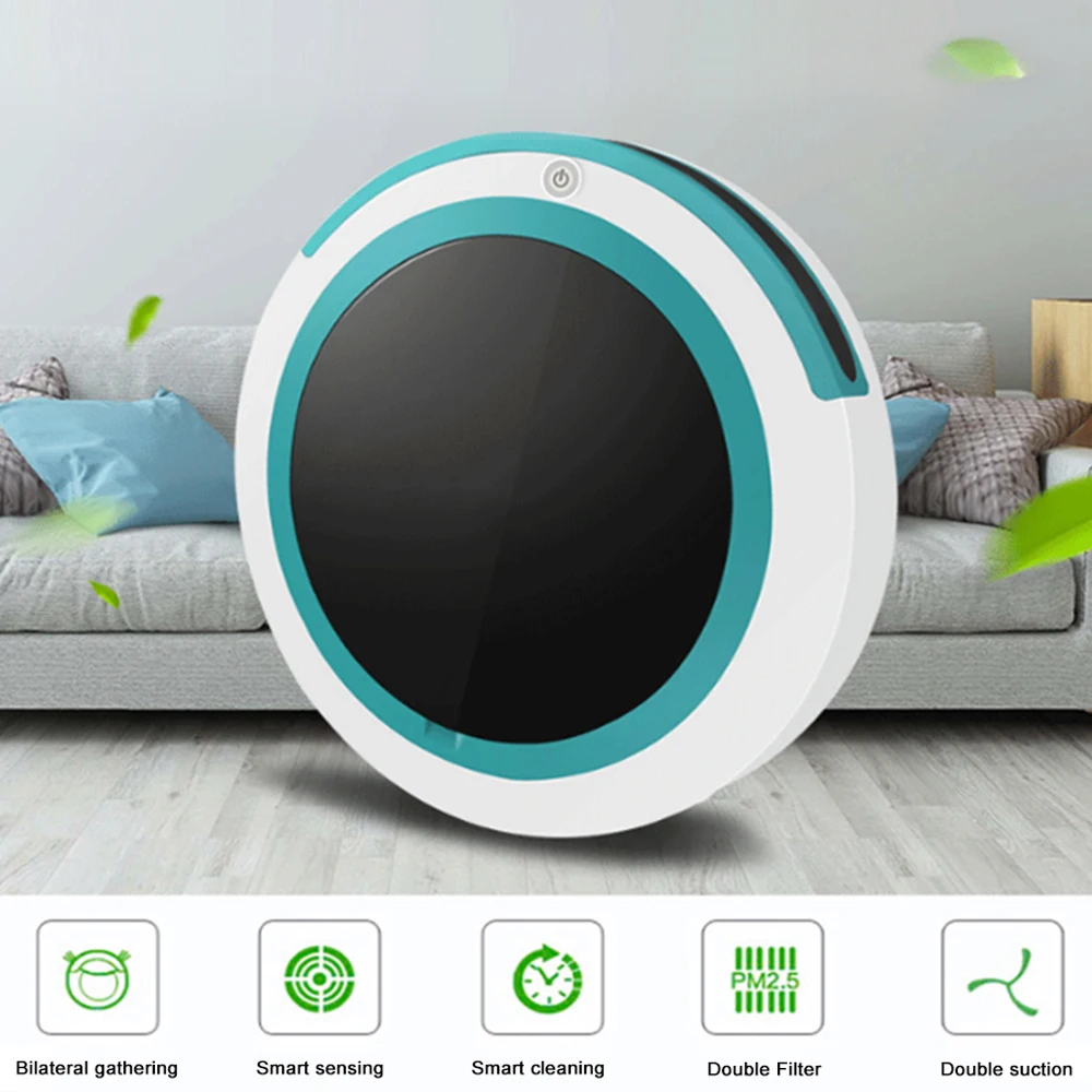 

New Smart Robot Vacuum Cleaner , Mopping Sweeping Sunction Cordless Auto Dust Sweeper Machine Dry Wet Floor Robot Vacuum Cleaner