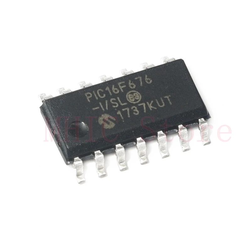 10 шт./лот IC PIC16F676-I/SL SOIC-14 микроконтроллер 8 бит чип оригинальный аутентичный |