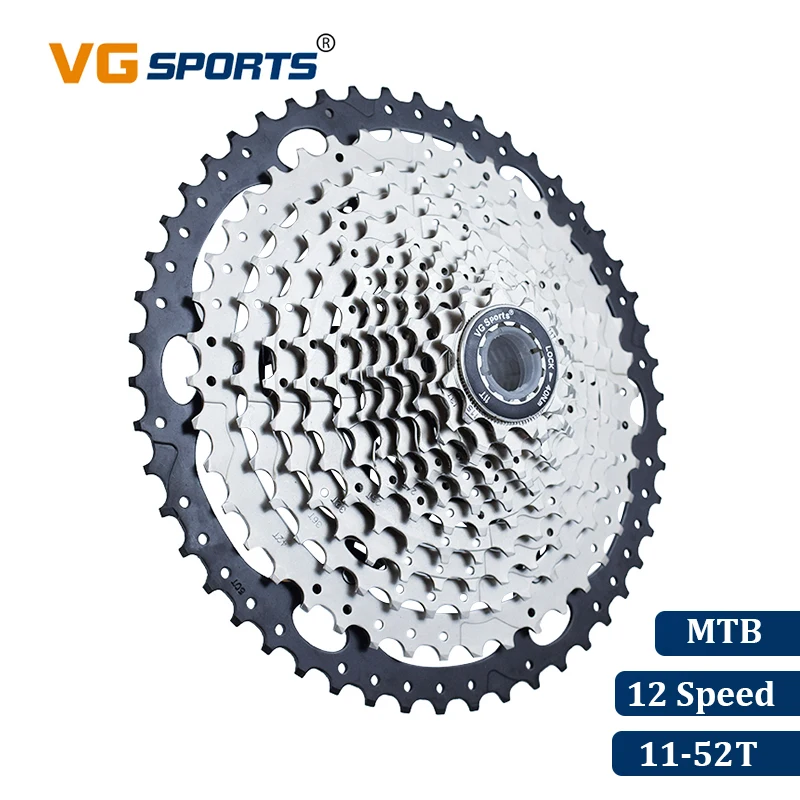 VG спортивный горный велосипед MTB 12 скоростная кассета велоцидад S 52T запчасти для