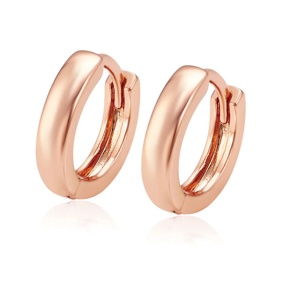 Золотистые серьги MxGxFam для женщин гладкий стиль лидер продаж Aliexpress не содержит