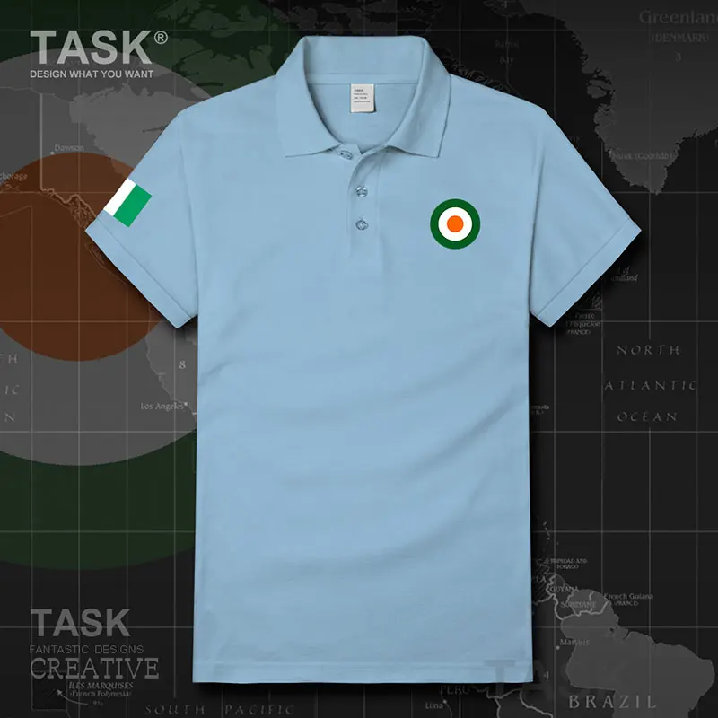 Рубашка-поло с коротким рукавом хлопок спортивные футболки повседневные модные